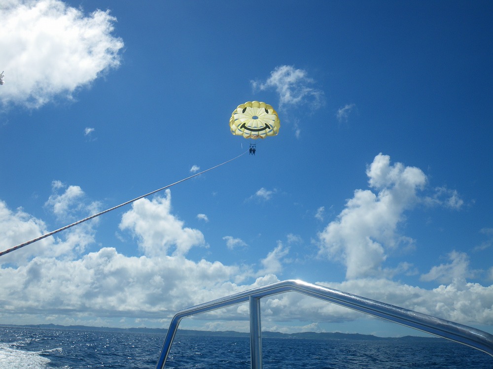 沖縄の海と空を満喫！